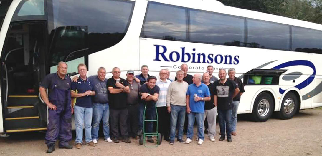 Day trips coach hire by Robinsons Coach Travel